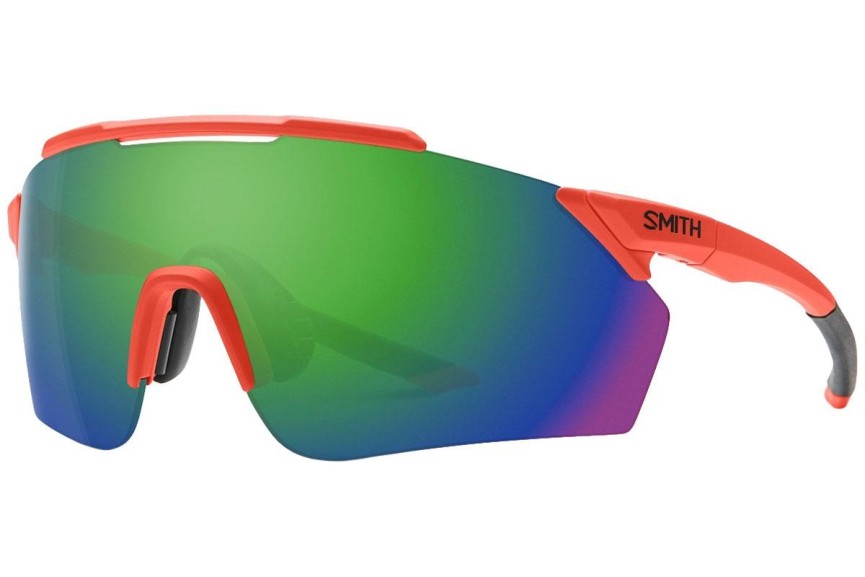 Ochelari de soare Smith RUCKUS 0Z3/X8 Lentilă unică | Shield Roșii