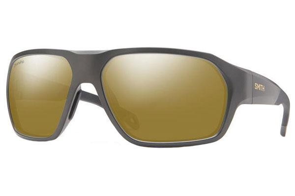 Ochelari de soare Smith DECKBOSS FRE/QE Polarized Dreptunghiulari Gri