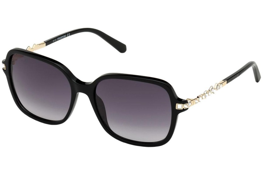 Ochelari de soare Swarovski SK0265 01B Pătrați Negri