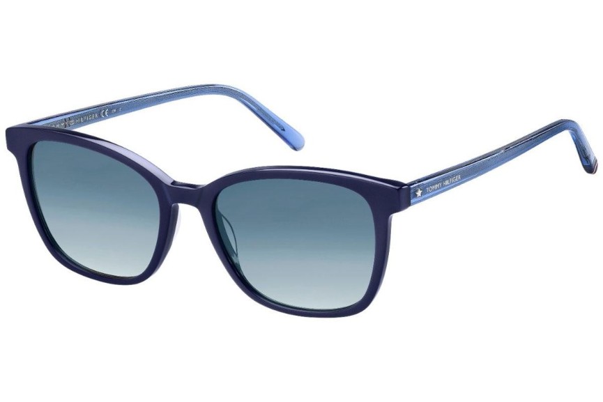 Ochelari de soare Tommy Hilfiger TH1723/S PJP/08 Pătrați Albaștri