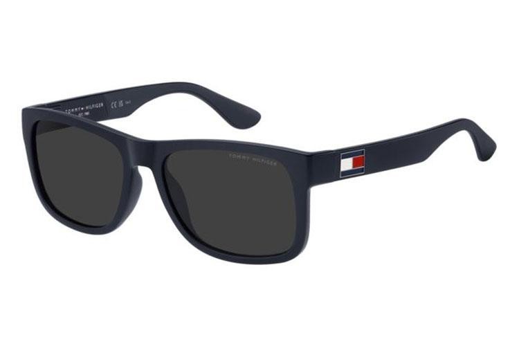 Ochelari de soare Tommy Hilfiger TH1556/N/S FLL/IR Pătrați Albaștri