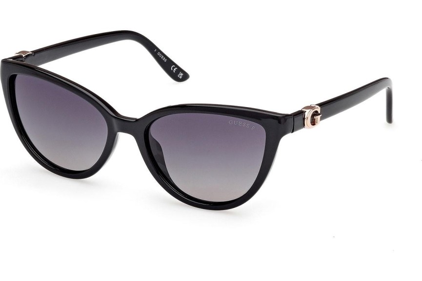 Ochelari de soare Guess GU00189 01D Polarized Cat Eye Negri