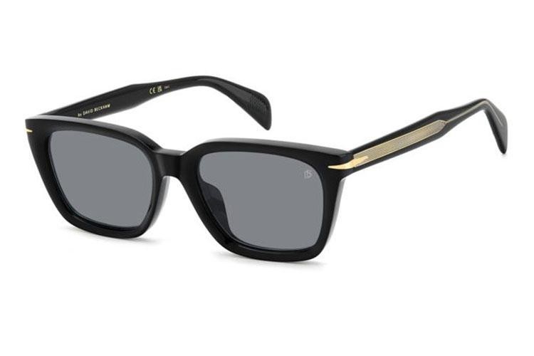 Ochelari de soare David Beckham DB7135/F/S 2M2/IR Pătrați Negri