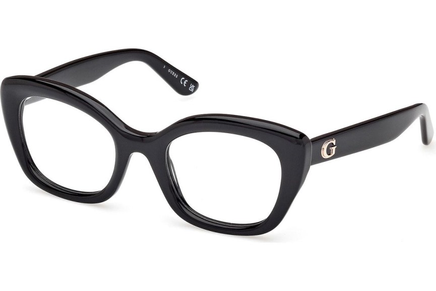 Ochelari Guess GU50225 001 Cat Eye Negri