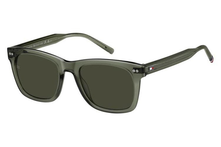 Ochelari de soare Tommy Hilfiger TH2184/S 1ED/70 Pătrați Verzi