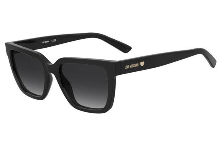 Ochelari de soare Love Moschino MOL087/S 807/9O Pătrați Negri