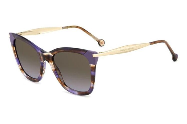 Ochelari de soare Carolina Herrera HER0307/S L7W/QR Cat Eye Violeți