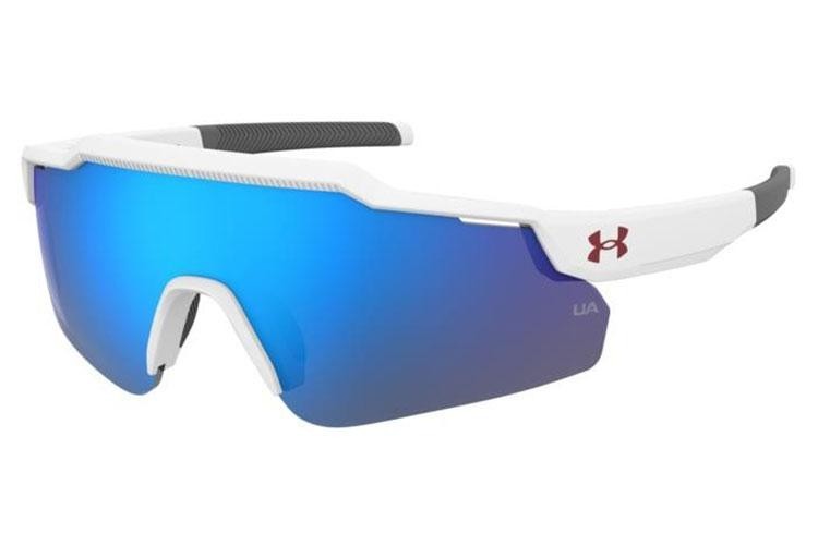 Ochelari de soare Under Armour UALEVELUPJR WWK/Z0 Lentilă unică | Shield Albi