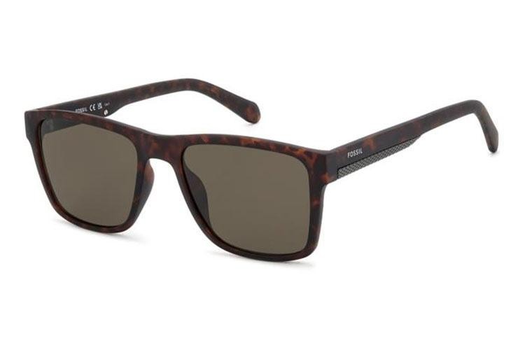 Ochelari de soare Fossil FOS2155/G/S N9P/70 Pătrați Havana