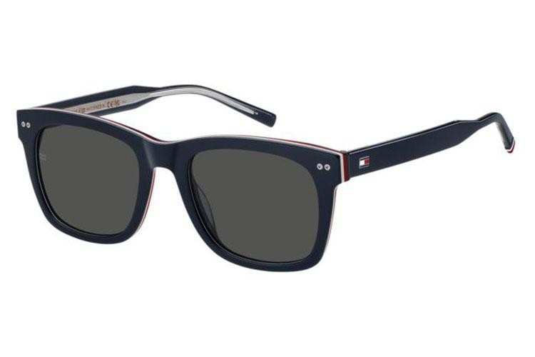 Ochelari de soare Tommy Hilfiger TH2184/S PJP/08 Pătrați Albaștri