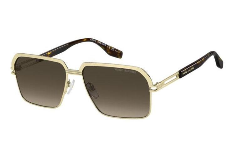 Ochelari de soare Marc Jacobs MARC839/S 06J/HA Pătrați Aurii