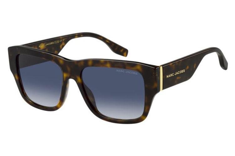 Ochelari de soare Marc Jacobs MARC842/S 086/08 Pătrați Havana