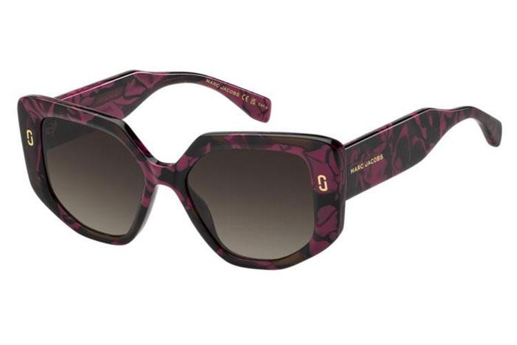 Ochelari de soare Marc Jacobs MJ1116/S I34/HA Cat Eye Roșii