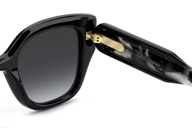 Ochelari de soare Carolina Herrera HER0312/S 807/9O Cat Eye Negri