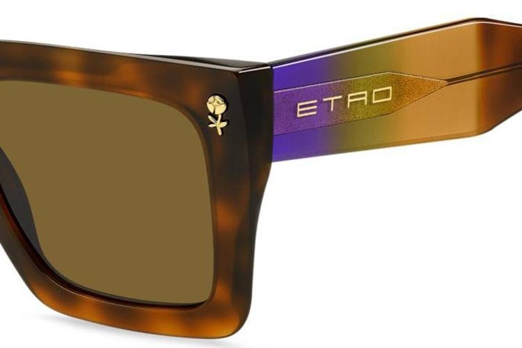 Ochelari de soare Etro ETRO0089/S C9B/70 Cat Eye Havana