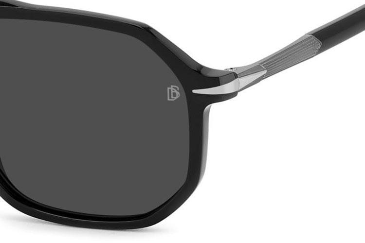 Ochelari de soare David Beckham DB1172/S ANS/M9 Polarized Pătrați Negri