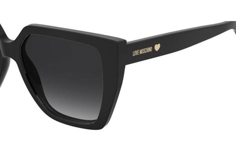 Ochelari de soare Love Moschino MOL088/S 807/9O Cat Eye Negri