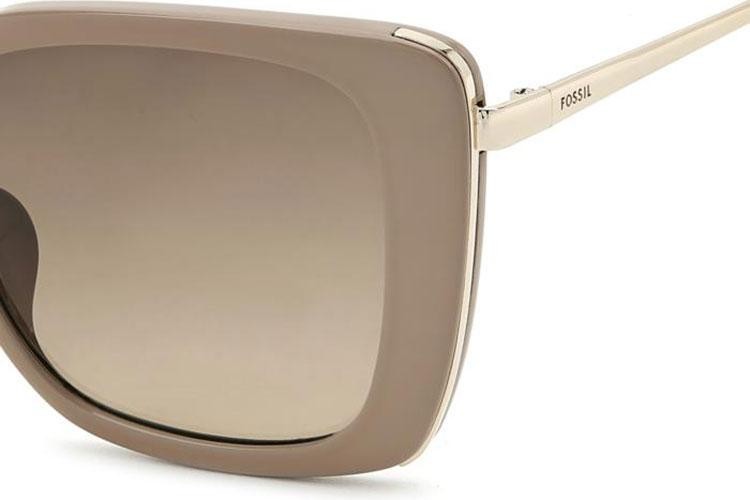 Ochelari de soare Fossil FOS2152/G/S 10A/HA Cat Eye Bej