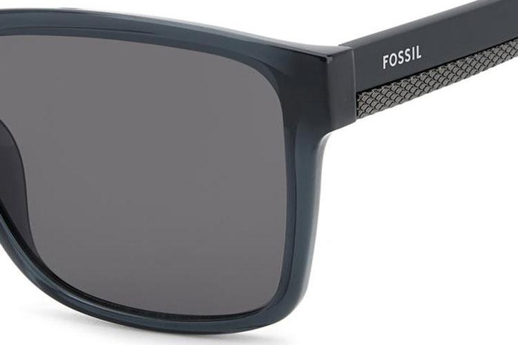 Ochelari de soare Fossil FOS2155/G/S 63M/IR Pătrați Negri