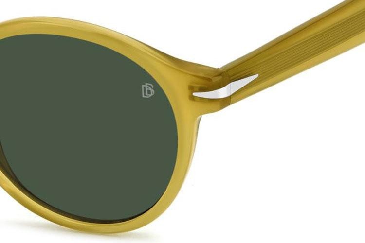 Ochelari de soare David Beckham DB1178/S 40G/QT Rotunzi Galbeni