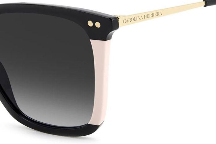 Ochelari de soare Carolina Herrera HER0292/S 807/9O Pătrați Negri