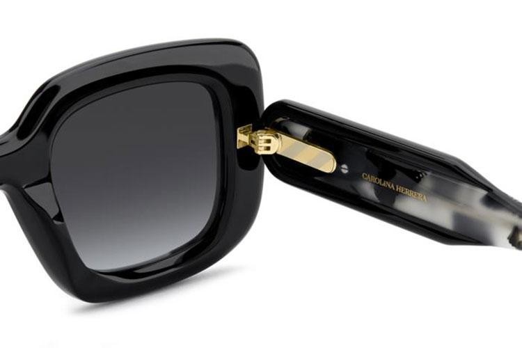 Ochelari de soare Carolina Herrera HER0313/S 807/9O Cat Eye Negri