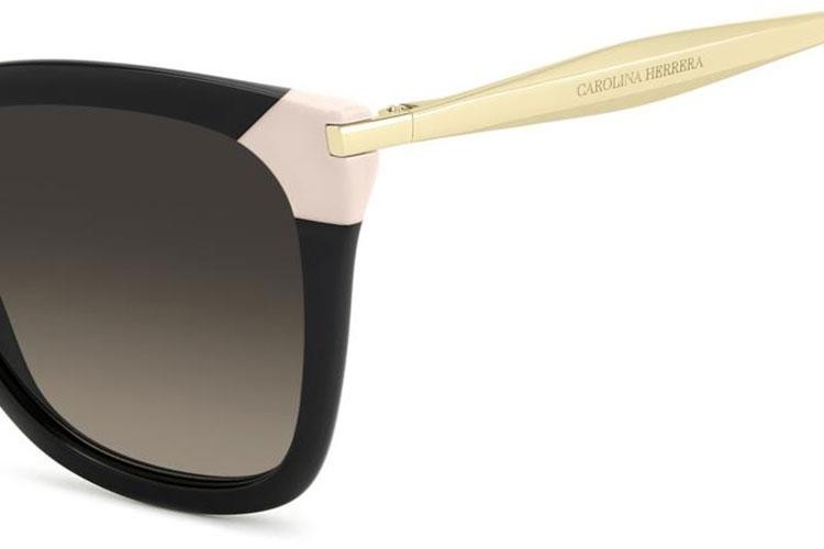 Ochelari de soare Carolina Herrera HER0307/S 807/HA Cat Eye Negri