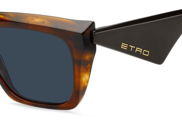 Ochelari de soare Etro ETRO0095/S EX4/KU Cat Eye Havana