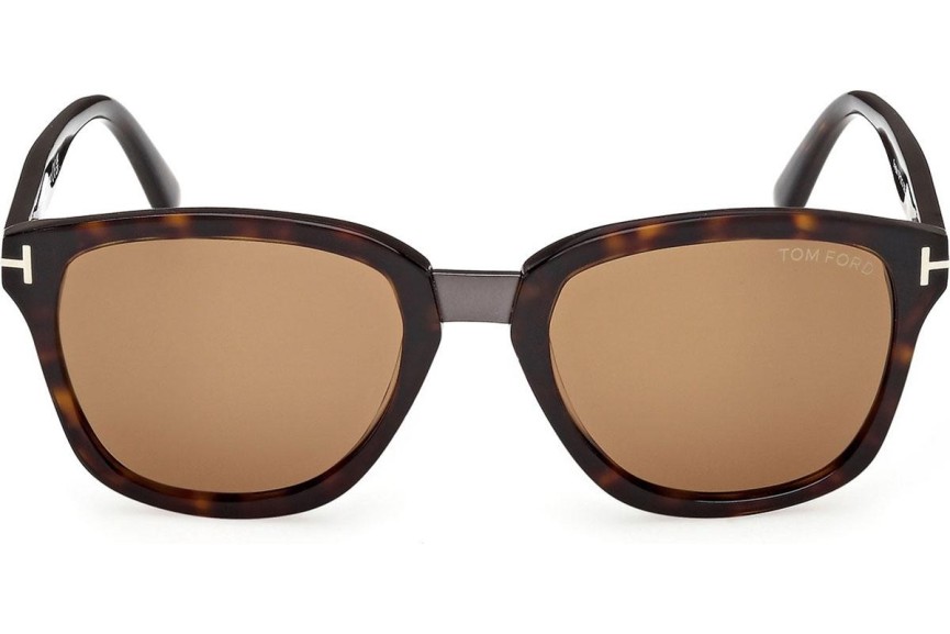 Ochelari de soare Tom Ford Graydon FT1213 52E Pătrați Havana