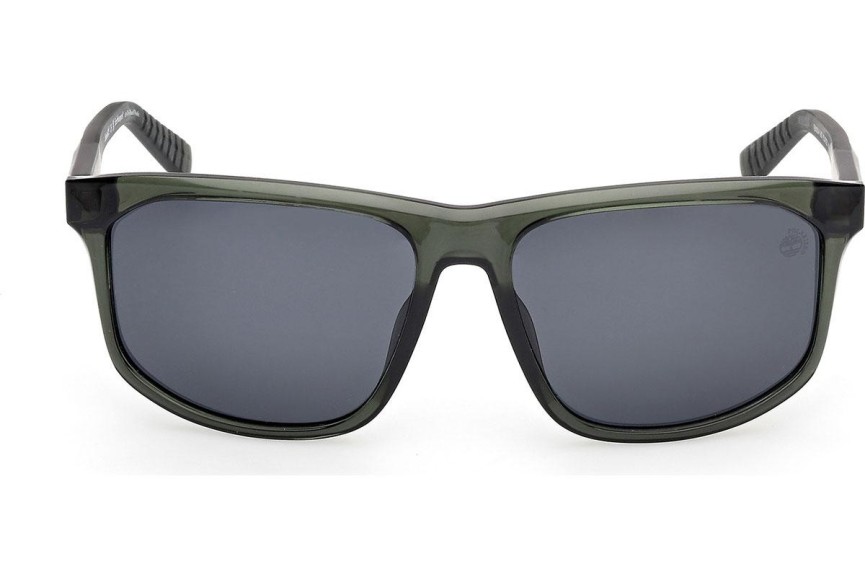 Ochelari de soare Timberland TB00036-H 96D Polarized Dreptunghiulari Verzi