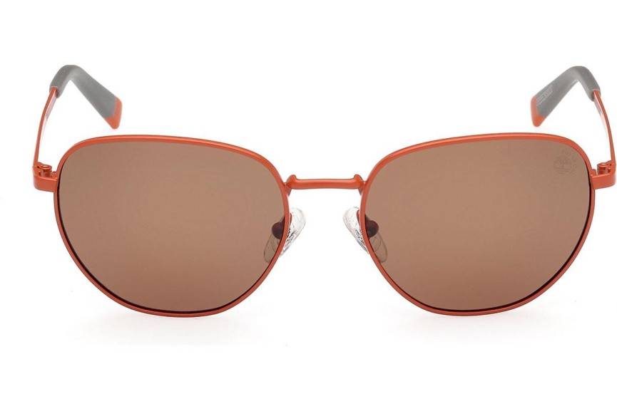 Ochelari de soare Timberland TB00048 43H Polarized Pătrați Portocalii