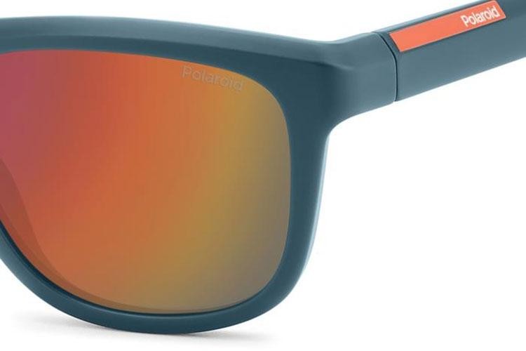 Ochelari de soare Polaroid PLD2163/S 5BF/OZ Polarized Pătrați Albaștri