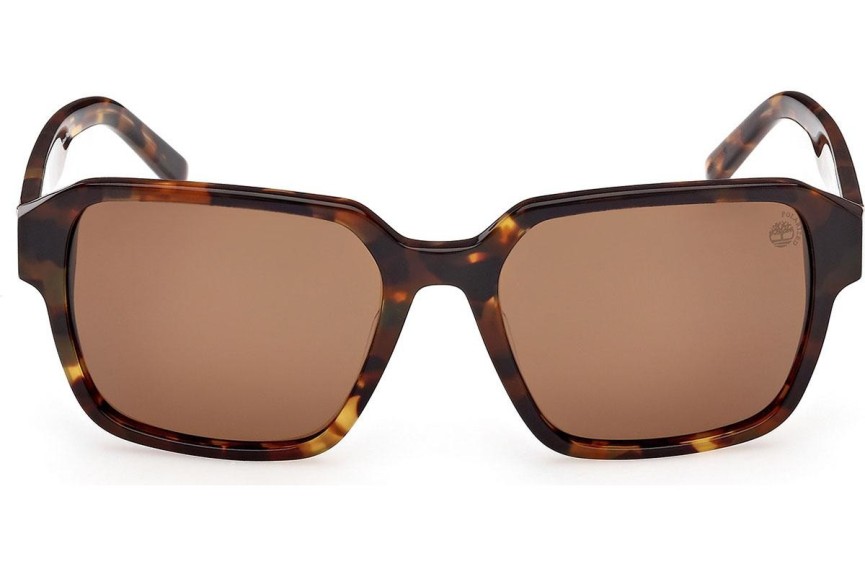 Ochelari de soare Timberland TB00043 54H Polarized Pătrați Havana