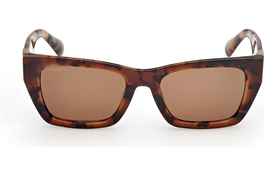 Ochelari de soare Max&Co. MO0124 52E Cat Eye Havana