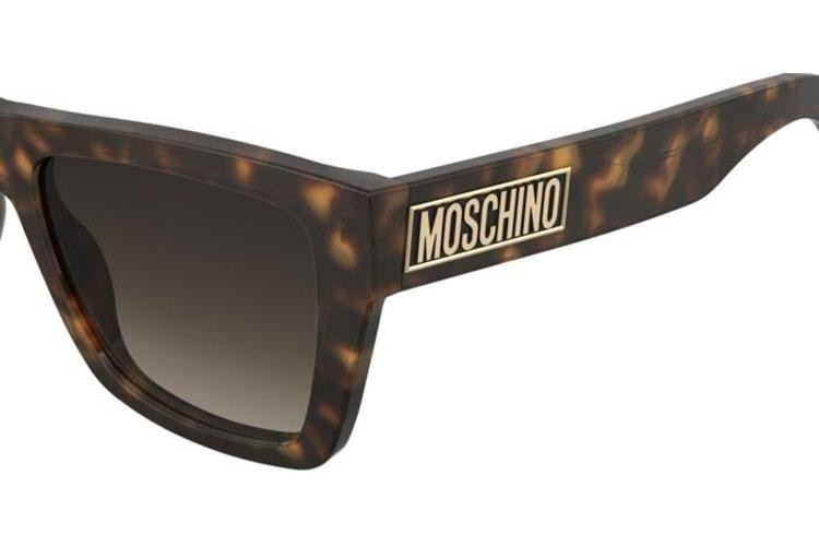 Ochelari de soare Moschino MOS181/S 086/HA Cat Eye Havana