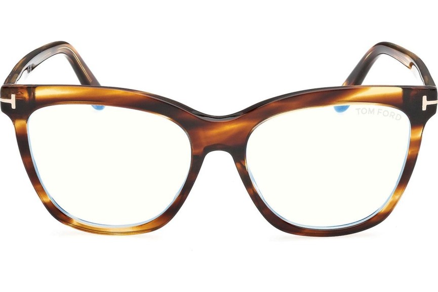 Ochelari Tom Ford FT6042-B 055 Cat Eye Havana