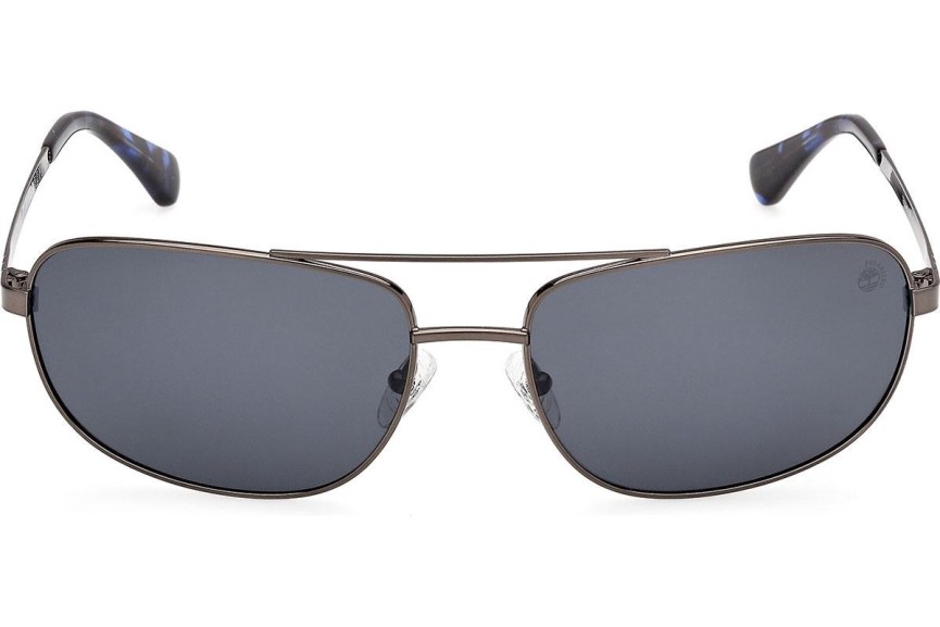 Ochelari de soare Timberland TB00045 08D Polarized Dreptunghiulari Gri