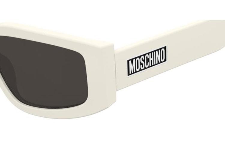 Ochelari de soare Moschino MOS186/S SZJ/IR Cat Eye Albi