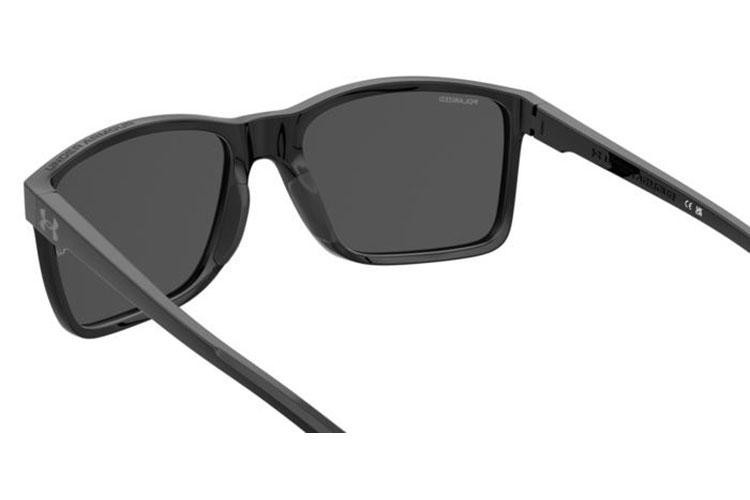 Ochelari de soare Under Armour UAHUSTLEXL 807/M9 Polarized Pătrați Negri