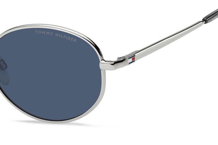 Ochelari de soare Tommy Hilfiger TH2219/S 010/KU Ovali Argintii