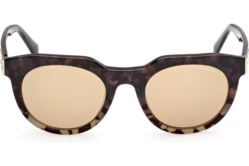 Ochelari de soare Guess GU00214 56E Rotunzi Havana