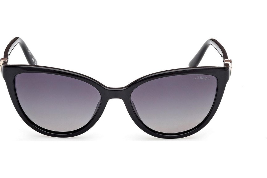 Ochelari de soare Guess GU00189 01D Polarized Cat Eye Negri