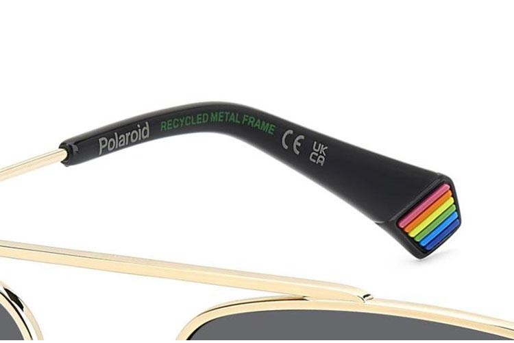 Ochelari de soare Polaroid PLD6235/S/X 2F7/M9 Polarized Pătrați Aurii