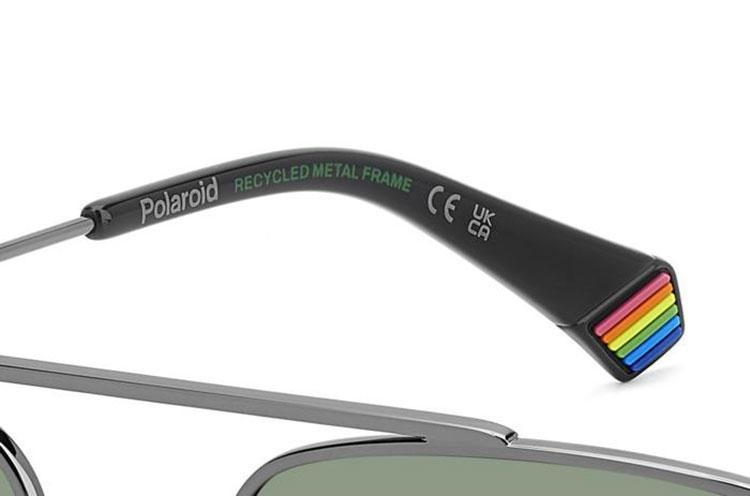 Ochelari de soare Polaroid PLD6235/S/X ASR/UC Polarized Pătrați Gri