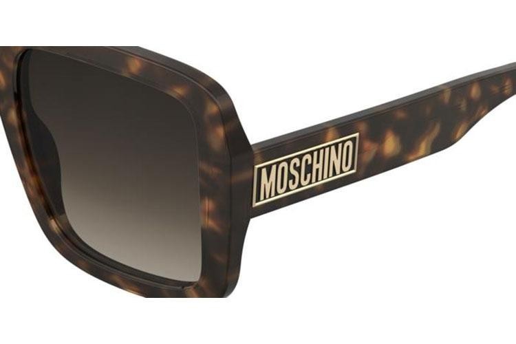 Ochelari de soare Moschino MOS180/S 086/HA Pătrați Havana