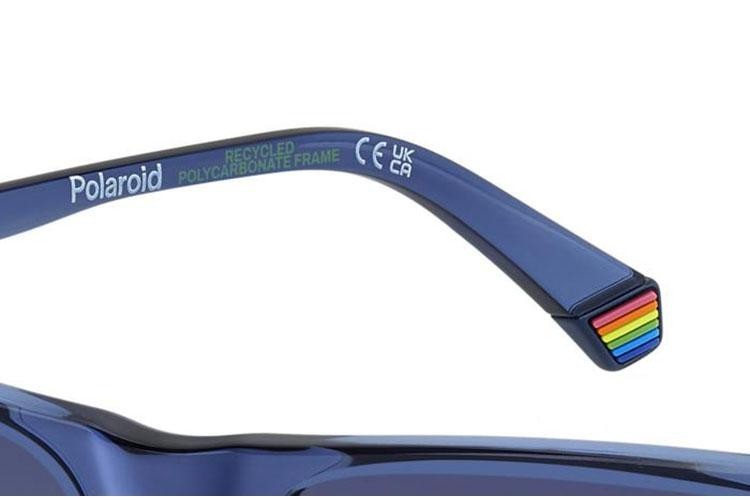 Ochelari de soare Polaroid PLD6232/S PJP/Z7 Polarized Pătrați Albaștri