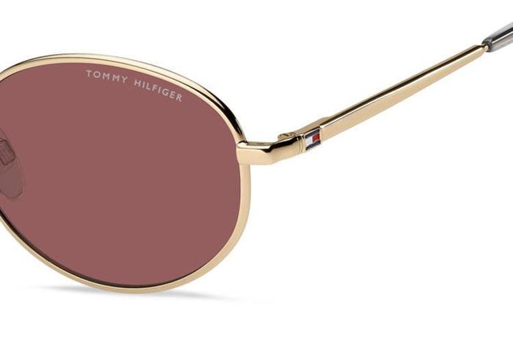 Ochelari de soare Tommy Hilfiger TH2219/S 000/4S Ovali Aurii