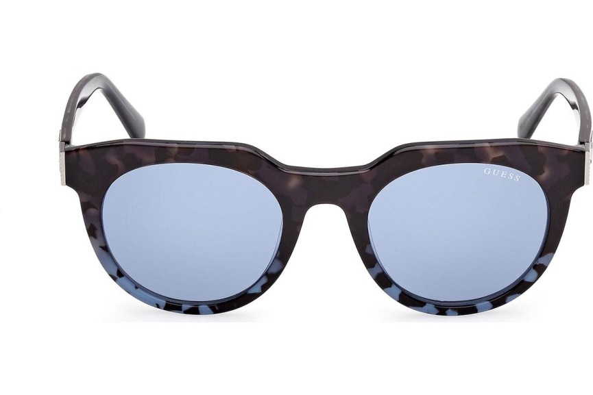 Ochelari de soare Guess GU00214 92V Rotunzi Havana