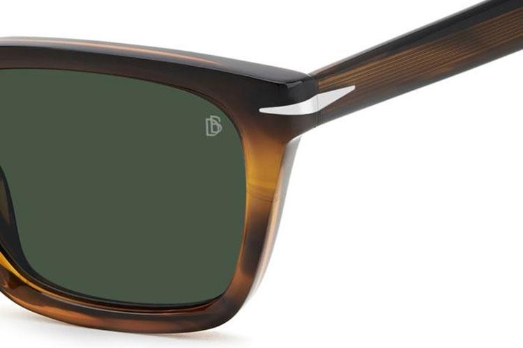 Ochelari de soare David Beckham DB7135/F/S EX4/QT Pătrați Havana