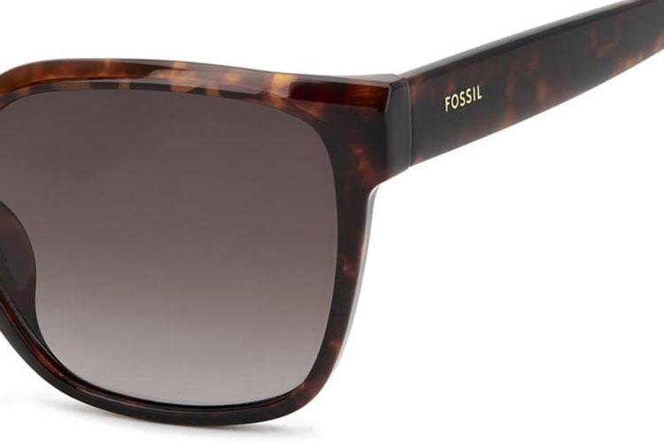 Ochelari de soare Fossil FOS3170/G/S 086/HA Cat Eye Havana